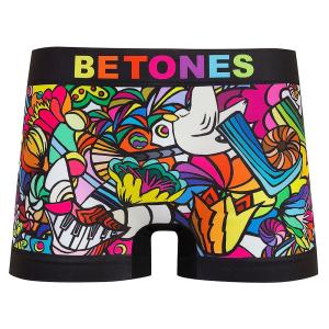 ボクサーパンツ ビトーンズ BETONES ピース 平和 アンダーウェア 下着 インナー PE004-2 メンズ レディース ユニセックス ペアパンツ お揃い 速乾｜urbene