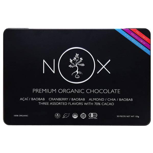 NOX Organics プレミアムオーガニックチョコレートMixed Edition(30粒) |...