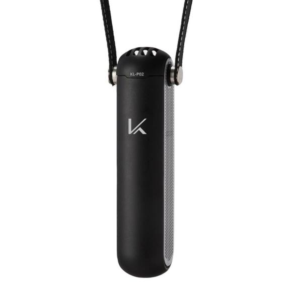 カルテック KL-P02-K MY AIR 携帯型 除菌脱臭機 首掛 花粉モデル ブラック