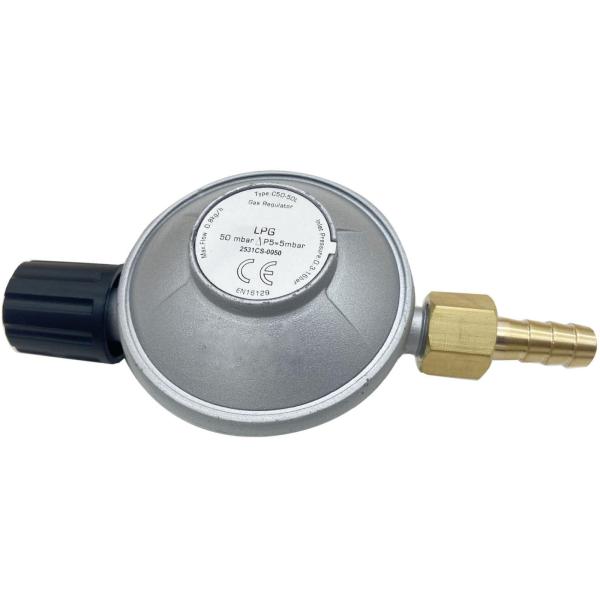 Quikaboo プロパン 単段減圧式レギュレーター バルブプロパン ブタン用 ガスタンクアダプター...