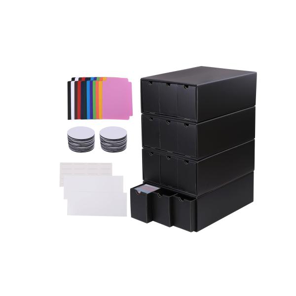 おもちゃの神様 ３列ディスプレイ ストレージボックス トレーディングカードケース (2790枚以上収...