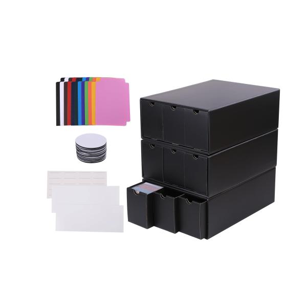 おもちゃの神様 ３列ディスプレイ ストレージボックス トレーディングカードケース (2790枚以上収...