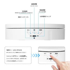 回転台 ターンテーブル 360度 荷重3KG ...の詳細画像3