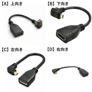 microHDMI to HDMI 変換アダプ...の詳細画像3