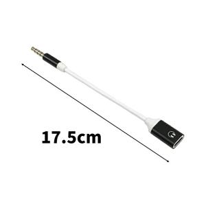 USB Cヘッドフォンジャック変換アダプタ 3...の詳細画像2