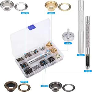 【400個+専用工具3個】 ハトメ 両面ハトメ...の詳細画像2