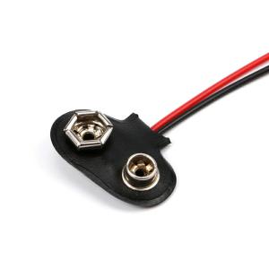 【6個セット】バッテリースナップ T型 9V ...の詳細画像1
