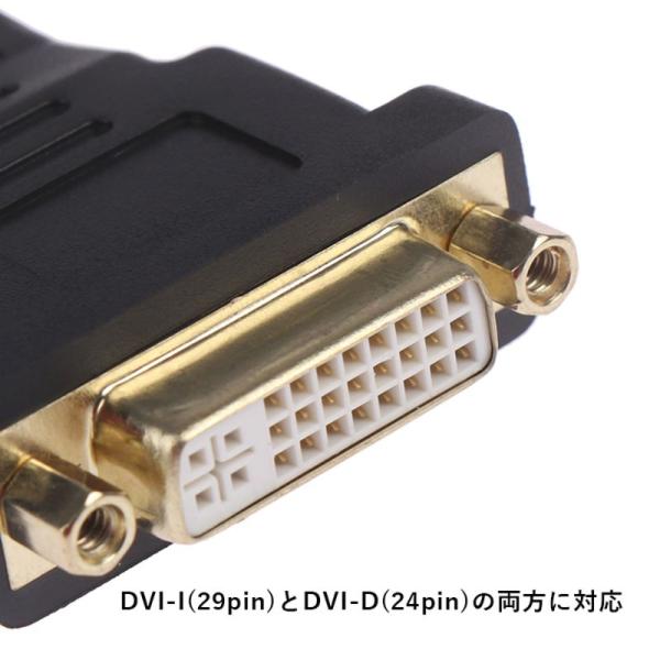 DVI-Iメス to HDMIオス変換アダプタ DVI DVI29pin DVI24＋5 DVI-I...
