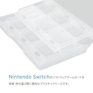 [互換品]Switch ゲームカード用収納ケー...の詳細画像1