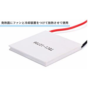 ペルチェ素子 TEC1-12706 熱電変換素...の詳細画像2