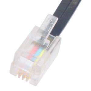 受話器用カールコード (クロス結線) RJ9 ...の詳細画像2