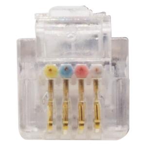 受話器用カールコード (クロス結線) RJ9 ...の詳細画像3
