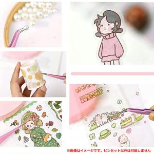 【各1本計2本】 精密ピンセット ステンレス製...の詳細画像2