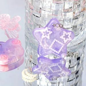 【16個】 シリコンモールド 穴あき ハート ...の詳細画像4