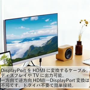 DP(PC側)→HDMI(モニター側) Dis...の詳細画像2
