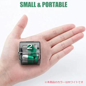 ピルケース 1個の月間ピルオーガナイザー 30...の詳細画像4