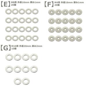 ステンレス ワッシャー 大ワッシャー m4 m...の詳細画像2
