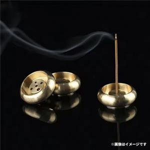 真鍮 ドラム型 ミニお線香立て 仏壇用 香炉 ...の詳細画像3