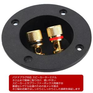 スピーカーターミナル カップ コネクタ タサブ...の詳細画像1
