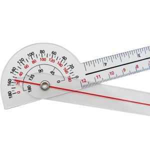 分度器 ゴニオメーター 角度計 回転可能 多機...の詳細画像3