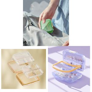 【2個】 ピルケース 防湿 密閉 薬ケース 小...の詳細画像5