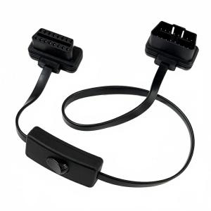 OBD2延長ケーブルセット スイッチ付き 16...の詳細画像5
