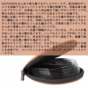 CDケース DVD 収納バッグ ポータブル C...の詳細画像2