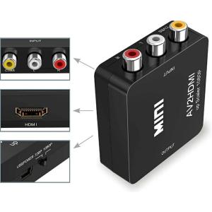 RCA to HDMI変換コンバーター RCA...の詳細画像5