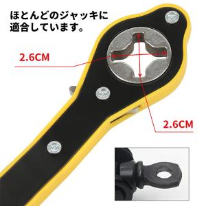 パンタグラフジャッキ用省力レバー レンチ 補助...の詳細画像4