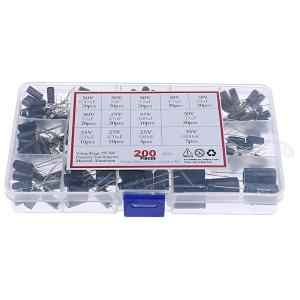 【13種規格 200pcs】 電解コンデンサ ...の詳細画像4