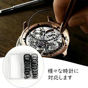 Oリング ウォッチ ガスケット ゴム製シーリン...の詳細画像5