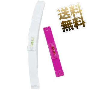 ヘアカット クリップ 大小 2種類セット 自分でカット セルフ 前髪 サイド  前髪定規：16cm×2.5cm + 毛先定規：28cm×2.5cm