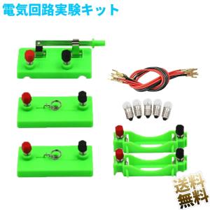 電気回路 実験キット 電気実験 基礎 直列回路 並列回路 電気 電力 学習玩具 理科 科学 サイエンス実験
