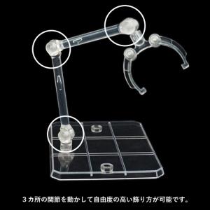 【2点セット】フィギュア用台座 プラモ アーム...の詳細画像2