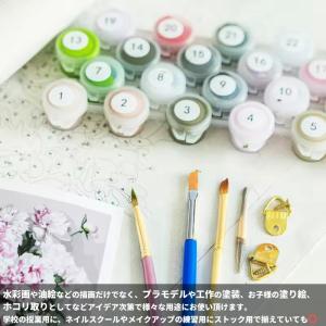 【80本】 平筆 絵筆 大容量 使い捨て プラ...の詳細画像2
