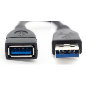 【全長約 0.18m】USB3.0 延長ケーブ...の詳細画像3