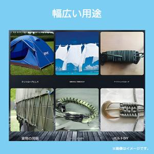パラコード カラフル テント用ロープ パラシュ...の詳細画像5