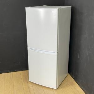 展示品 アイリスオーヤマ ノンフロン冷凍冷蔵庫 【中古】動作保証 IRSD-14A-W 2024年製 1ドア 142L 右開き 庫内未使用 白 053030 /20723