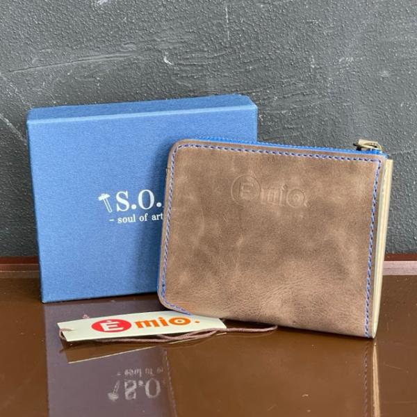 送料無料 財布 タグ有り 【未使用】 APHRODITE E MIO No.5905 牛皮革 定価1...