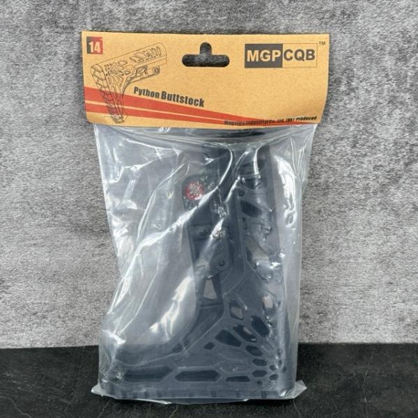 新品未開封 MGPCQB PYTHON BUTTSTOCK ブラック タクティカルストック トイガイ...