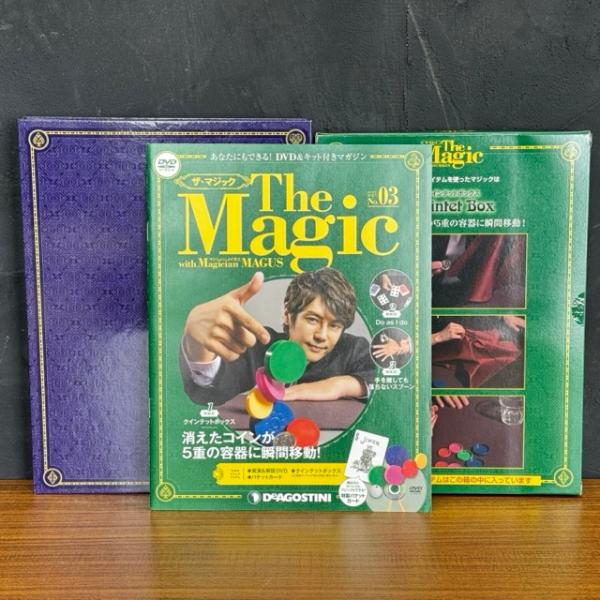 未使用 デアゴスティーニ ザマジック NO.3 クインテットボックス DVD&amp;キット付マガジン 消え...