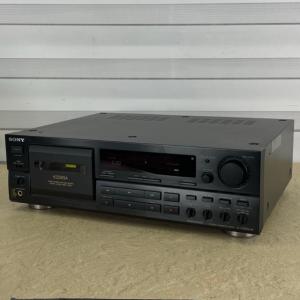 SONY TC-K222ESA ソニー カセットデッキ 【中古】通電OK 開閉NG ジャンク品 オーディオ機器 ESAシリーズ/516718