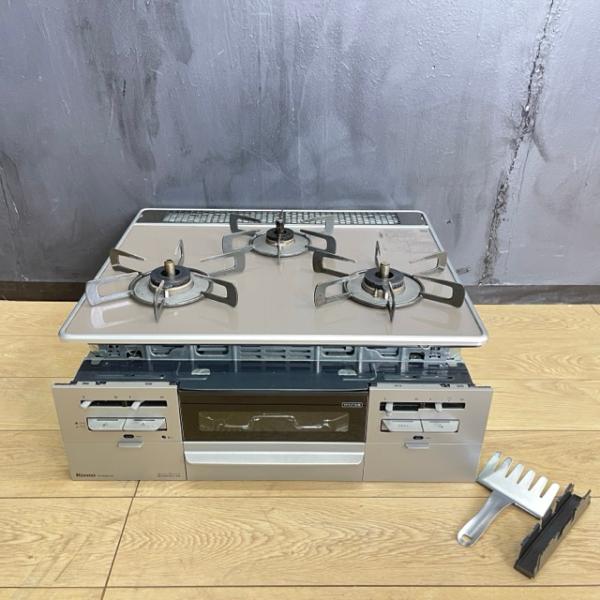 ビルトインガスコンロ 【中古】動作保証 Rinnai リンナイ RS31W28U12RVW 都市ガス...