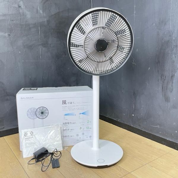 バルミューダ 扇風機 【中古】動作保証 BALMUDA GreenFan2+ EGF-1300-WK...