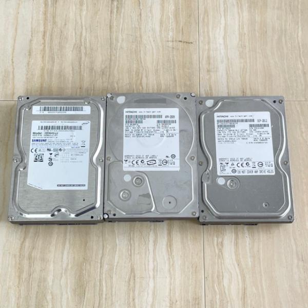 3.5インチ HDD 【中古】動作保証 HITACHI 1TB 500GB SAMSUNG 640G...