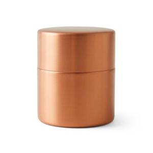 東屋 茶筒 中 （銅）