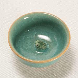 柿釉　蛙　小皿/杯　宋時代　福州窯 清水焼・京焼 福蛙 盃 〔陶仙窯〕 青磁 : uroco - 通販 - Yahoo
