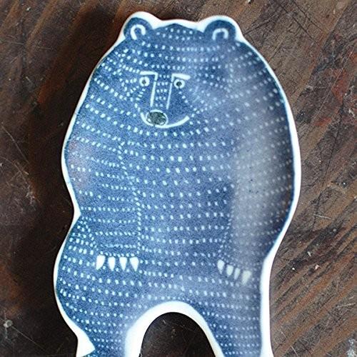 倉敷意匠計画室 kata kata カタカタ 印判手豆皿 （クマ）