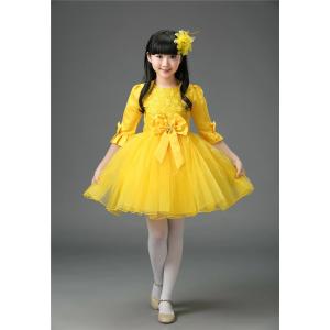 ワンピース 子供ダンス衣装 フリル チュチュド...の詳細画像3