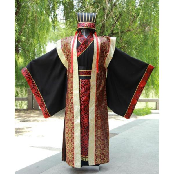 メンズ 中華 コスプレ衣装 宋朝 漢服 唐装 時代劇 コスチューム 華流 舞台衣装 ステージ衣装 中...